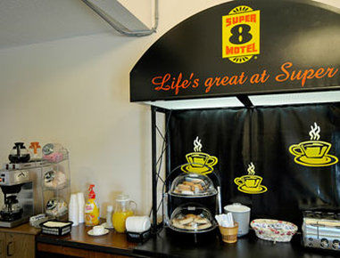 Super 8 By Wyndham Bridgeton/Arpt/St Louis Area Hotel Restaurante foto